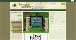 Desktop Screenshot of parkesburg.org